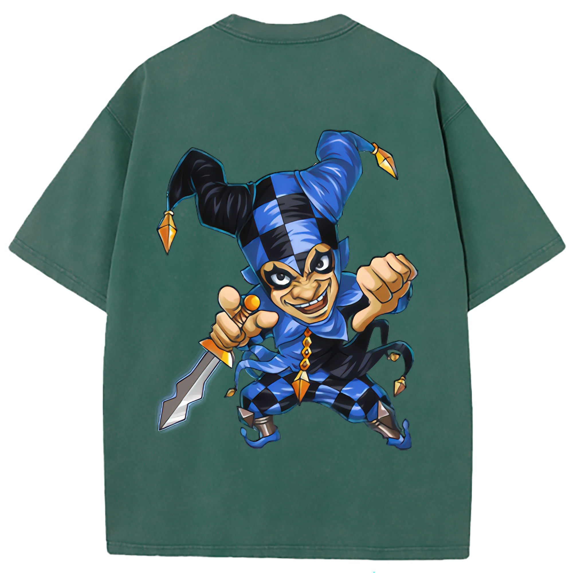 （画像用） リーグ・オブ・レジェンド League of Legends LOL 綿100% ヴィンテージ風 半袖Tシャツ（背面プリント）